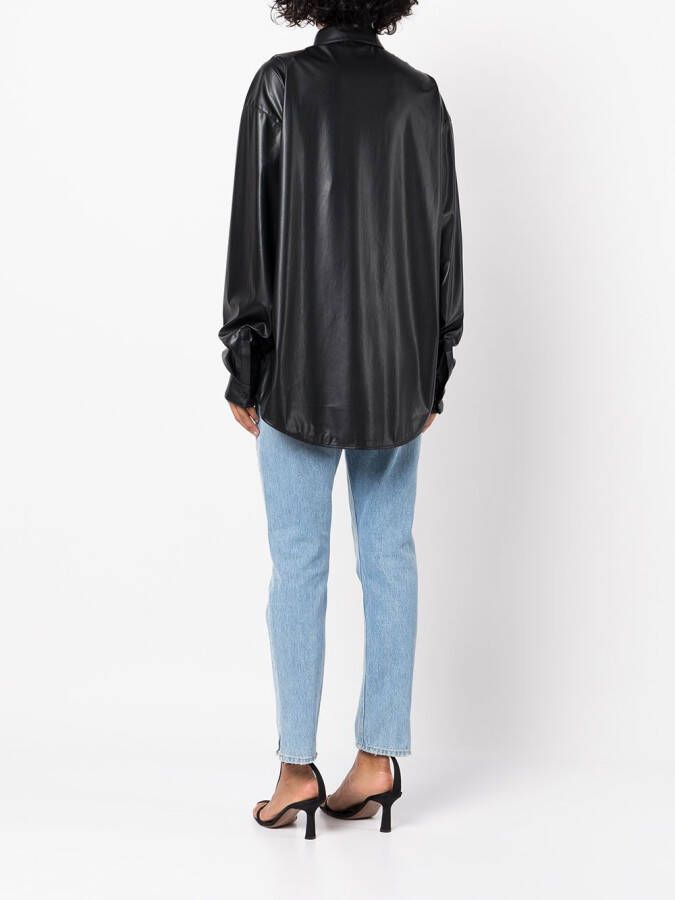 RTA Oversized blouse Zwart