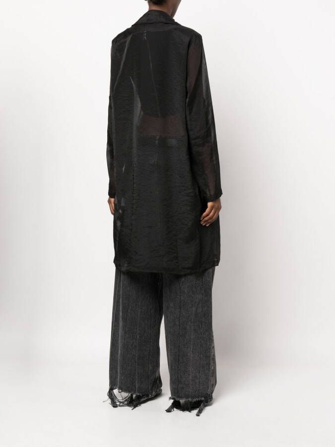 RTA Oversized shirtjack Zwart