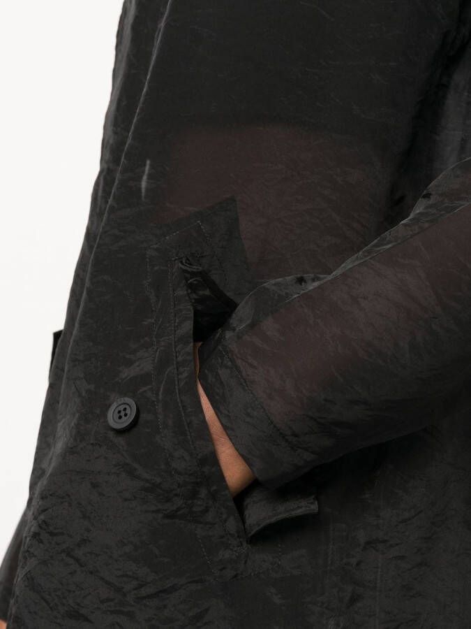 RTA Oversized shirtjack Zwart