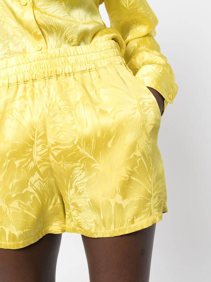 RTA Shorts met print Geel