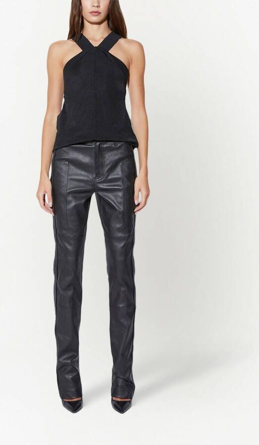 RTA Slim-fit broek Zwart