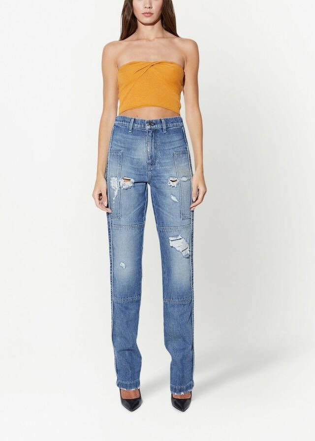 RTA Slim-fit jeans Blauw