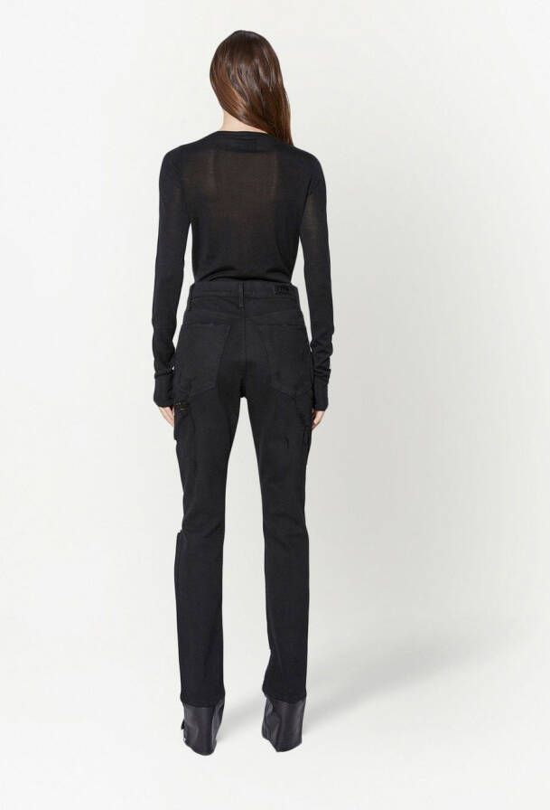 RTA Slim-fit jeans Zwart