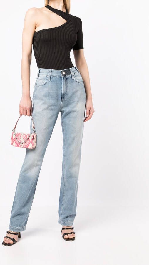RTA Straight jeans Blauw