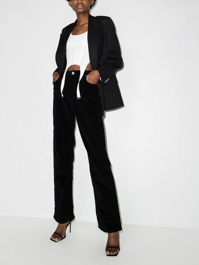 RTA Straight jeans Zwart