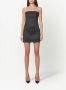 RTA Strapless mini-jurk Zwart - Thumbnail 2