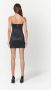RTA Strapless mini-jurk Zwart - Thumbnail 4