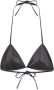 RTA Leren bralette Zwart - Thumbnail 2
