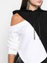 RTA Uitgesneden hoodie Zwart - Thumbnail 5