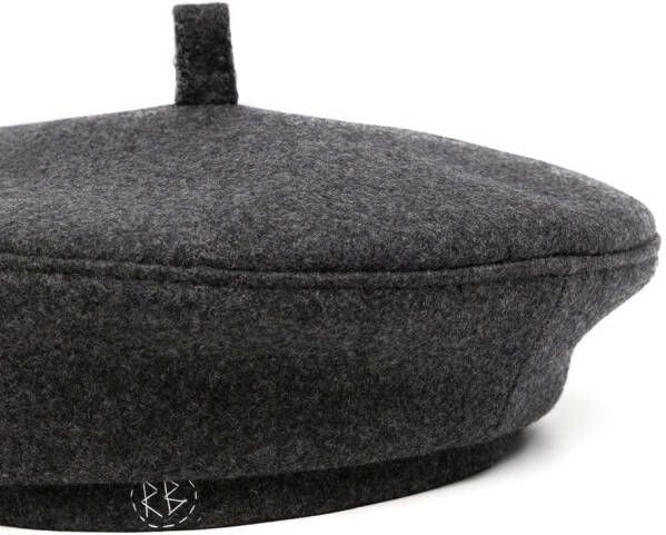 Ruslan Baginskiy Baret met geborduurd logo Grijs