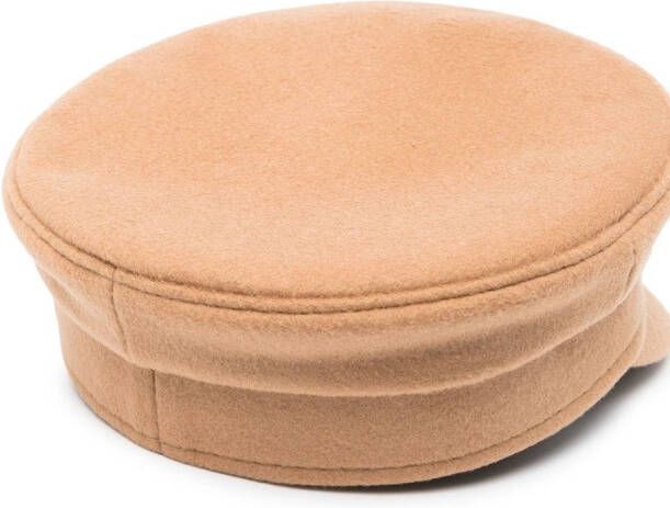 Ruslan Baginskiy Baret met logo applicatie Beige