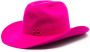 Ruslan Baginskiy Cowboy hoed met geborduurd logo Roze - Thumbnail 3