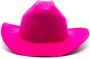 Ruslan Baginskiy Cowboy hoed met geborduurd logo Roze - Thumbnail 4