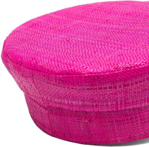 Ruslan Baginskiy Bakerboy pet met geborduurd logo Roze