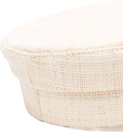 Ruslan Baginskiy Bakerboy pet met geborduurd logo Beige