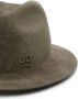Ruslan Baginskiy Fedora hoed met geborduurd logo Groen - Thumbnail 2