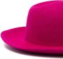 Ruslan Baginskiy Fedora hoed met monogram Roze - Thumbnail 2