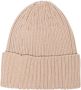Ruslan Baginskiy Ribgebreide muts Beige - Thumbnail 3