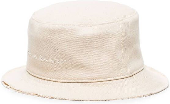 Ruslan Baginskiy Vissershoed met brede rand Beige