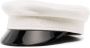 Ruslan Baginskiy White wool baker boy cap Wit - Thumbnail 3