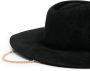 Ruslan Baginskiy Wollen fedora hoed Zwart - Thumbnail 2