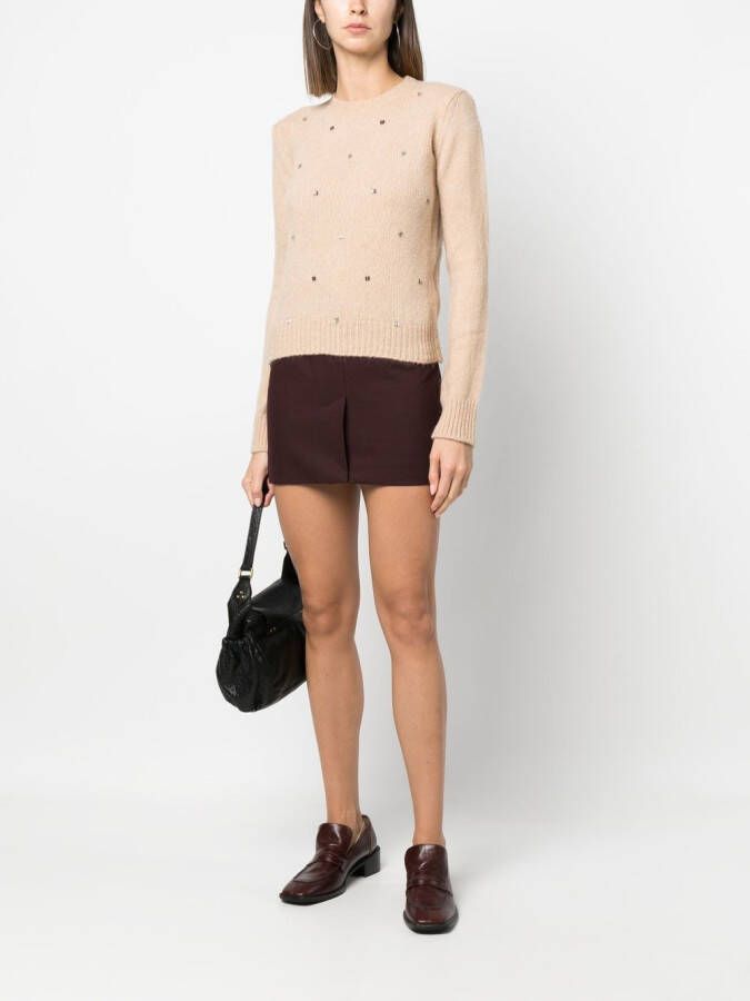 'S Max Mara Trui met ronde hals Beige