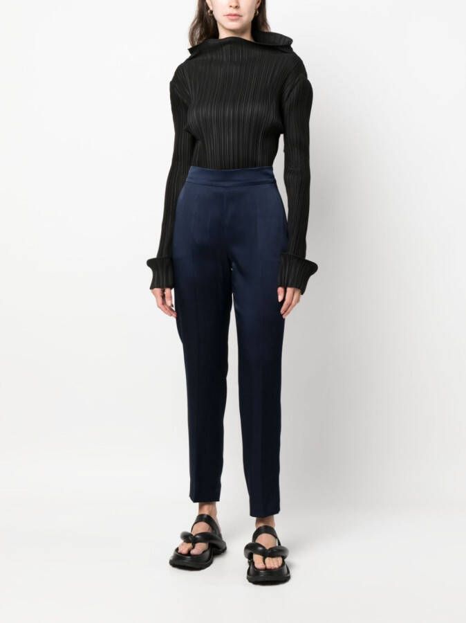 'S Max Mara High waist broek Blauw