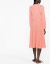 'S Max Mara Maxi-jurk met lange mouwen Oranje - Thumbnail 3