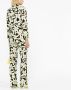 'S Max Mara Blazer met bloemenprint Zwart - Thumbnail 3