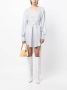 SA SU PHI Blousejurk met V-hals Blauw - Thumbnail 2