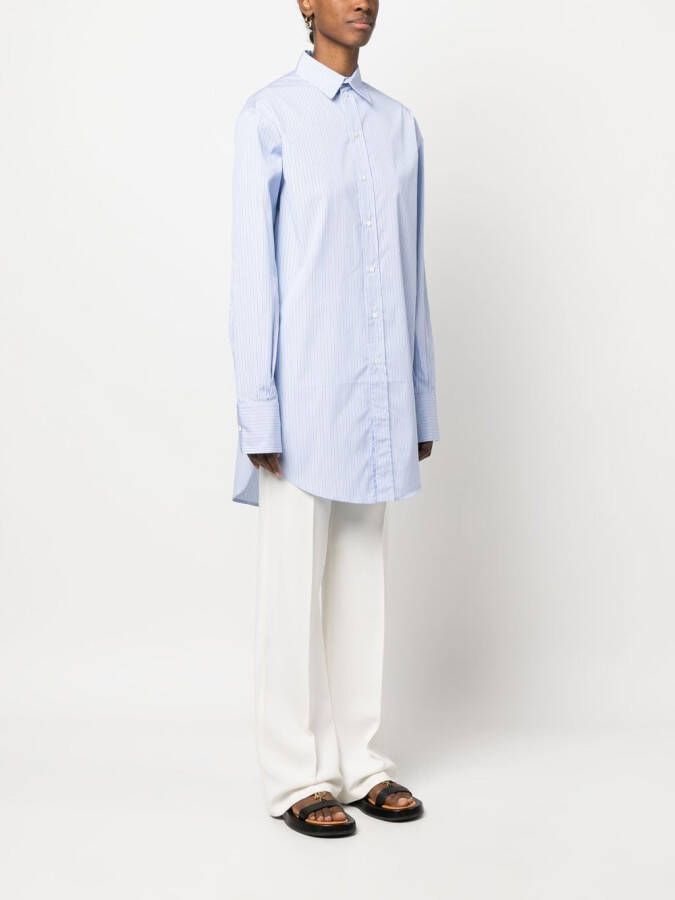 SA SU PHI Gestreept shirt Blauw