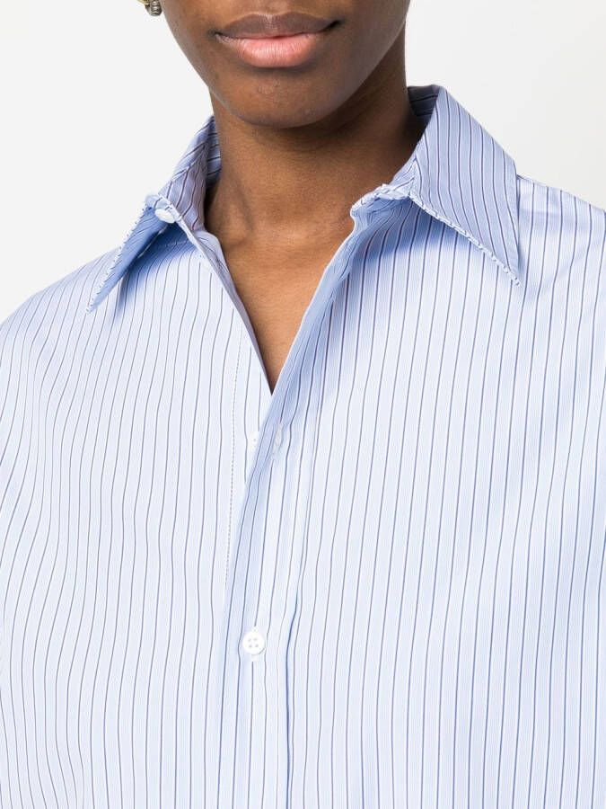 SA SU PHI Gestreept shirt Blauw