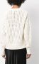 SA SU PHI Trui met V-hals Beige - Thumbnail 4