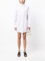 SA SU PHI Oversized blousejurk Wit - Thumbnail 2