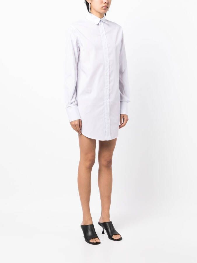 SA SU PHI Oversized blousejurk Wit