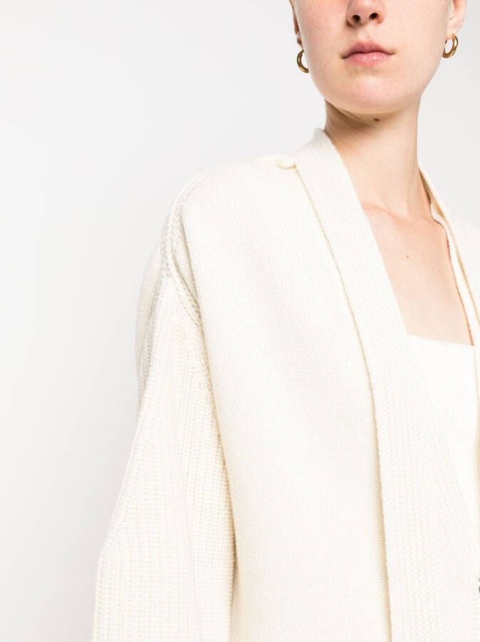 SA SU PHI Kasjmier vest Beige