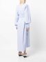 SA SU PHI Gestreepte blousejurk Blauw - Thumbnail 4
