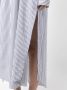 SA SU PHI Gestreepte blousejurk Wit - Thumbnail 5