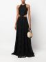 Sabina Musayev Maxi-halterjurk Zwart - Thumbnail 2