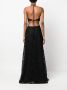 Sabina Musayev Maxi-halterjurk Zwart - Thumbnail 4