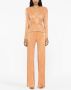 Sabina Musayev Straight broek Oranje - Thumbnail 3