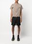 Sacai Shorts met verlaagd kruis Zwart - Thumbnail 2
