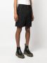 Sacai Shorts met verlaagd kruis Zwart - Thumbnail 3