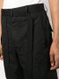 Sacai Shorts met verlaagd kruis Zwart - Thumbnail 5