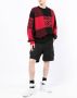 Sacai Geruite trui Rood - Thumbnail 2