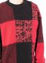 Sacai Geruite trui Rood - Thumbnail 5