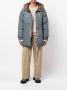 Sacai Gewatteerde jas Blauw - Thumbnail 2