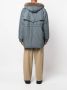 Sacai Gewatteerde jas Blauw - Thumbnail 4