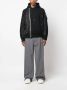 Sacai Hoodie met rits Zwart - Thumbnail 2