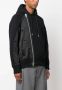 Sacai Hoodie met rits Zwart - Thumbnail 3